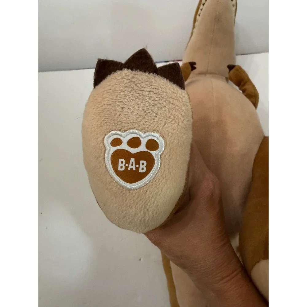 Build-A-Bear Jurassic World T-Rex Plush Brown Dinosaur Stuffed Animal No Sound